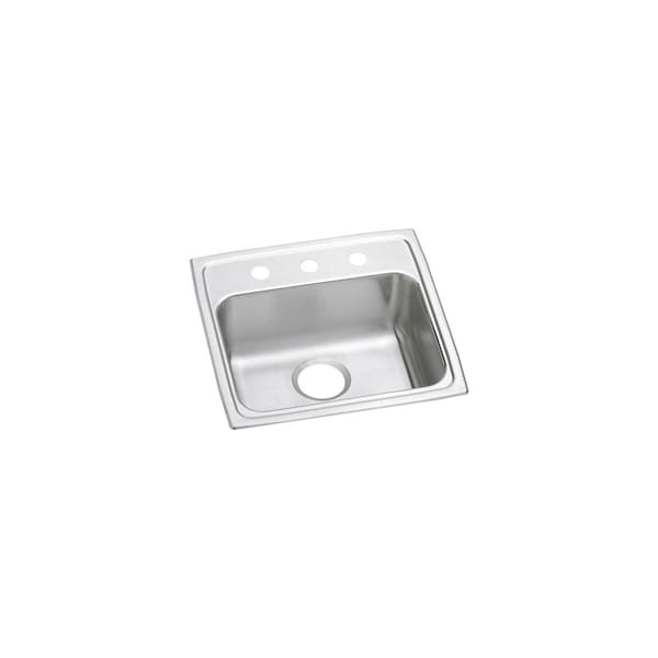 16 in x 11.5 in, 1, Drop-in, Stainless Steel